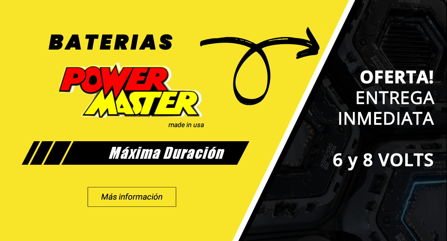 Baterias Power Master